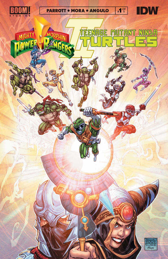 MMPR Teenage Mutant Ninja Turtles II #1K (Of 5) Deluxe Edition Variant Williams II