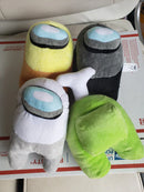 Among Us Cute Plush Stuffed Collectible toys (Orange) kawaii Video Game Characters