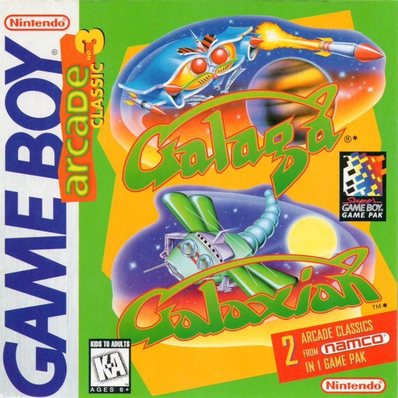 Arcade Classic No. 3: Galaga / Galaxian (Gameboy)