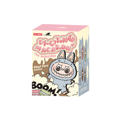 POP MART: THE MONSTERS Exciting Macaron Vinyl Face - 1 Blind Box POP MART: THE MONSTERS Exciting Macaron Vinyl Face - 1 Blind Box