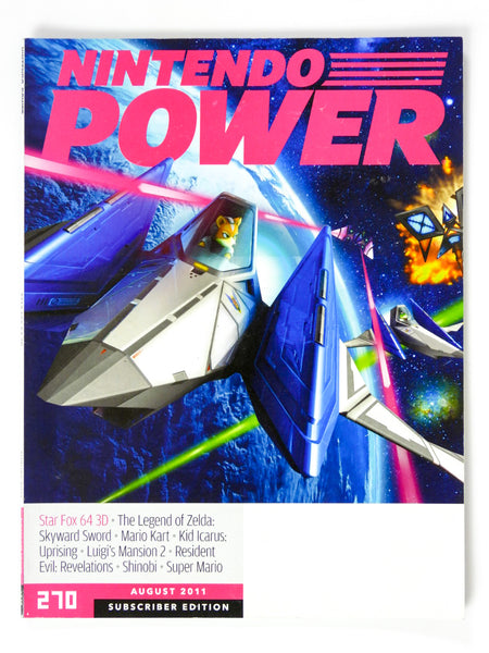 Nintendo Power August 2011 Volume 270 [Subscriber Edition] (Books)