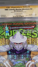 TEENAGE MUTANT NINJA TURTLES: SATURDAY MORNING ADVENTURES #10 MEGACON EXCLUSIVE - CGC 9.8 SWORD REMARK