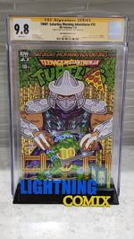 TEENAGE MUTANT NINJA TURTLES: SATURDAY MORNING ADVENTURES #10 MEGACON EXCLUSIVE - CGC 9.8 PIZZA REMARK