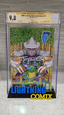 TEENAGE MUTANT NINJA TURTLES: SATURDAY MORNING ADVENTURES #10 MEGACON EXCLUSIVE - CGC 9.8 FOOT CLAN REMARK