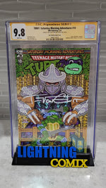 TEENAGE MUTANT NINJA TURTLES: SATURDAY MORNING ADVENTURES #10 MEGACON EXCLUSIVE - CGC 9.8 DONATELLO REMARK