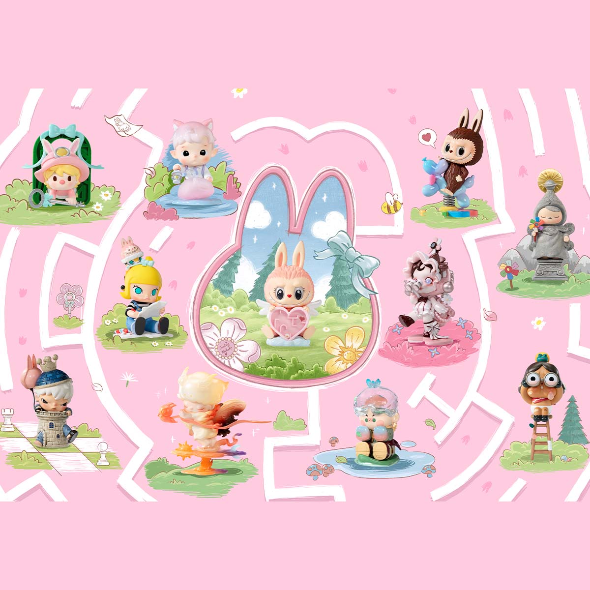 れい☆匿名配送 新品POPMART LABUBU MOKOKO第1代第3代 れい☆匿名配送様専用 新品POPMART LABUBU MOKOKO第1代第3代
