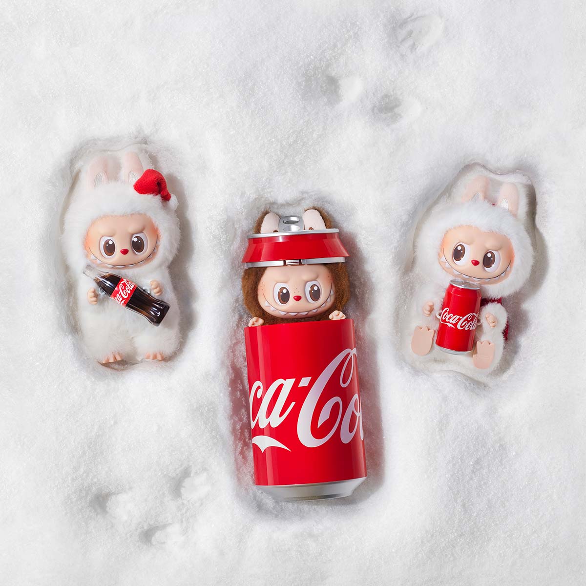 ピンズ・ピンバッジ・缶バッジ POPMART THE MONSTERS Coca-Cola LABUBU Pop Mart x Coca Cola The Monsters Labubu Sealed Case (6
