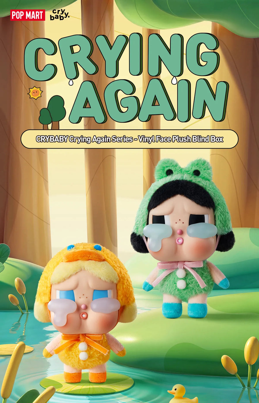 【alum】CRYBABY Crying Again シリーズ Amazon.com: POP MART Crybaby Crying Again Series Figures