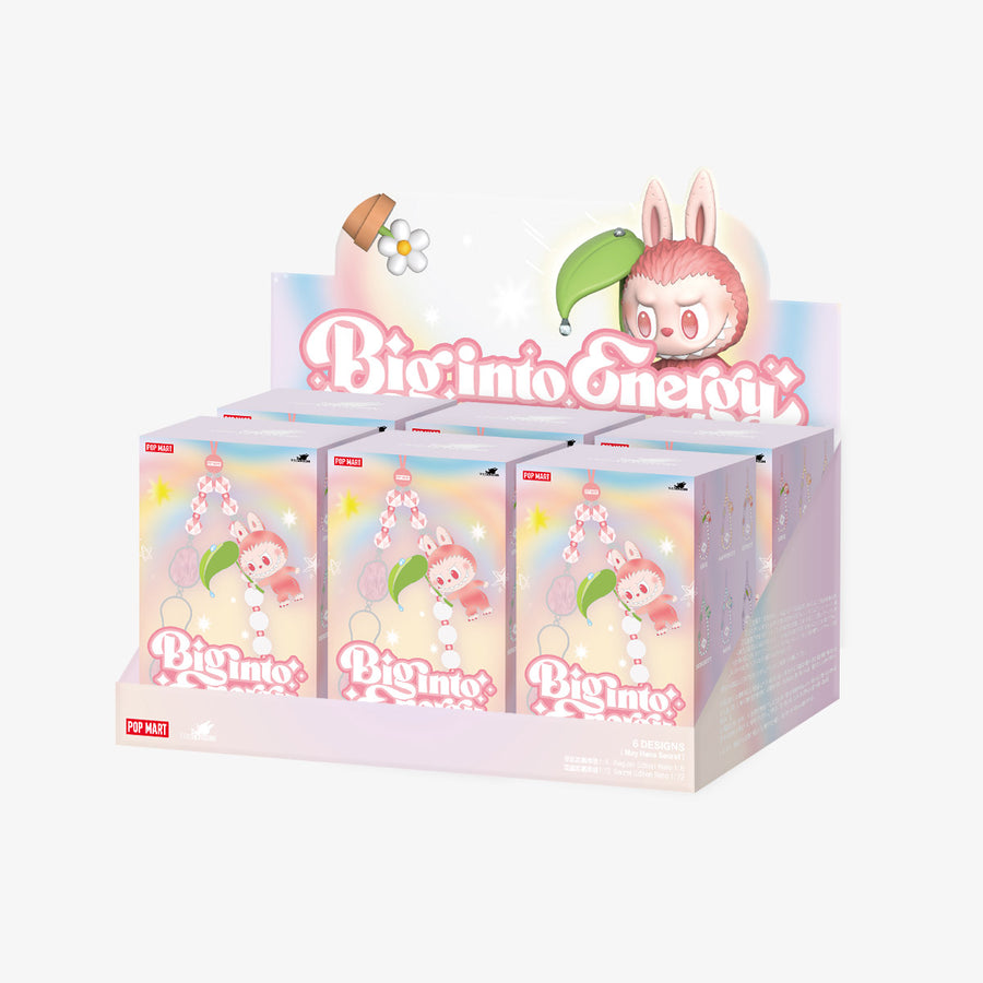 [In Stock] POPMART THE MONSTERS Big into Energy Series-Phone Charm Blind Box Labubu (SEALED)