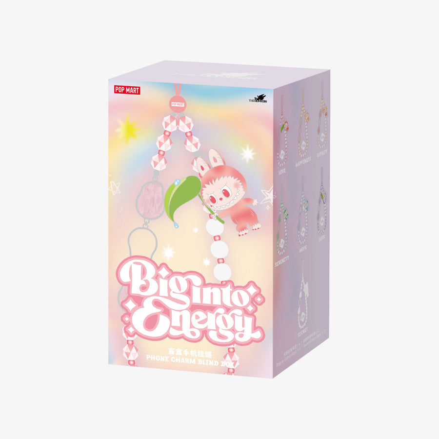 [In Stock] POPMART THE MONSTERS Big into Energy Series-Phone Charm Blind Box Labubu (SEALED)