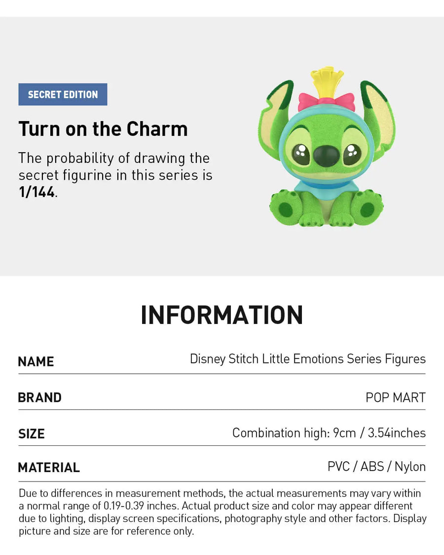 Disney Stitch Little Emotions Series Figures - POP MART