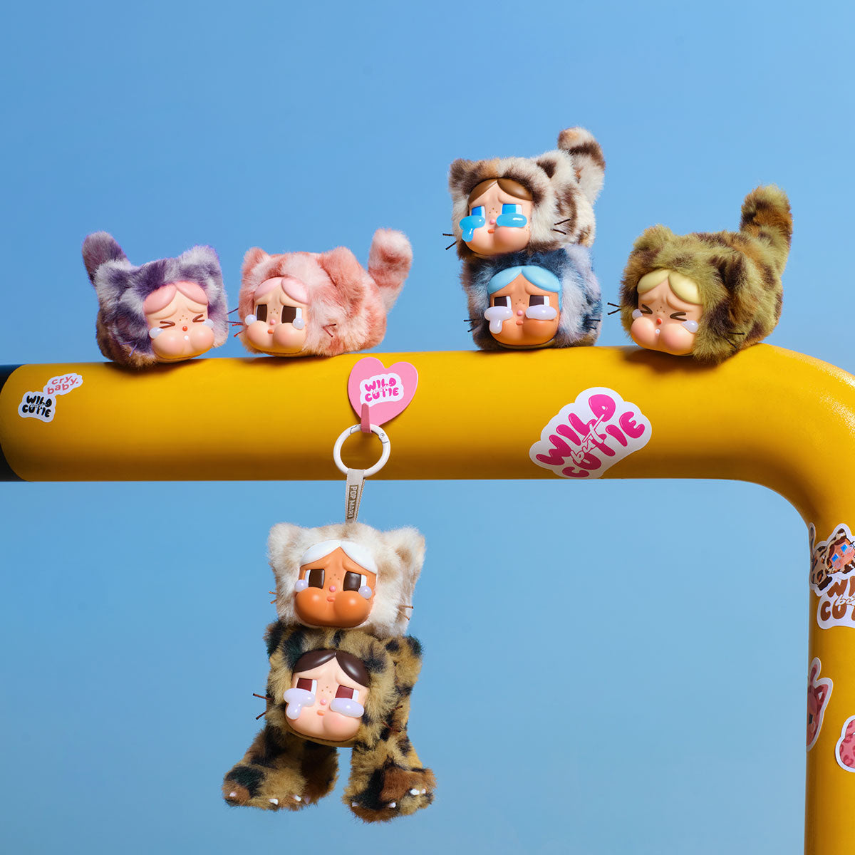 IN STOCK] POPMART CRYBABY Wild but Cutie Series - Vinyl