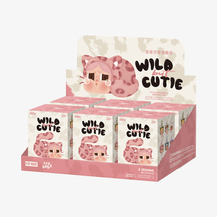 IN STOCK] POPMART CRYBABY Wild but Cutie Series - Vinyl