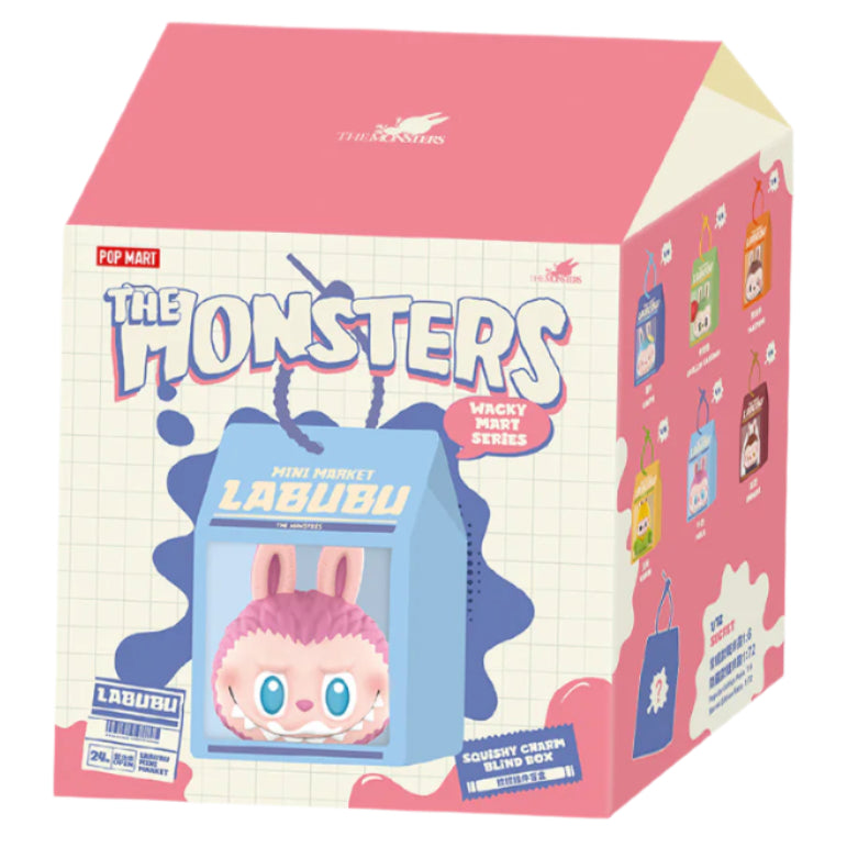 [In Stock] POPMART THE MONSTERS Wacky Mart Series-Pinch Pendant Squishy Charm Blind Box (SEALED)