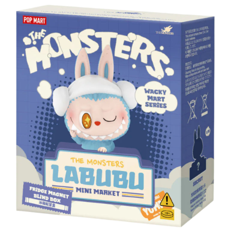 [In Stock] POPMART THE MONSTERS Wacky Mart Series-Fridge Magnet Blind Box (SEALED)