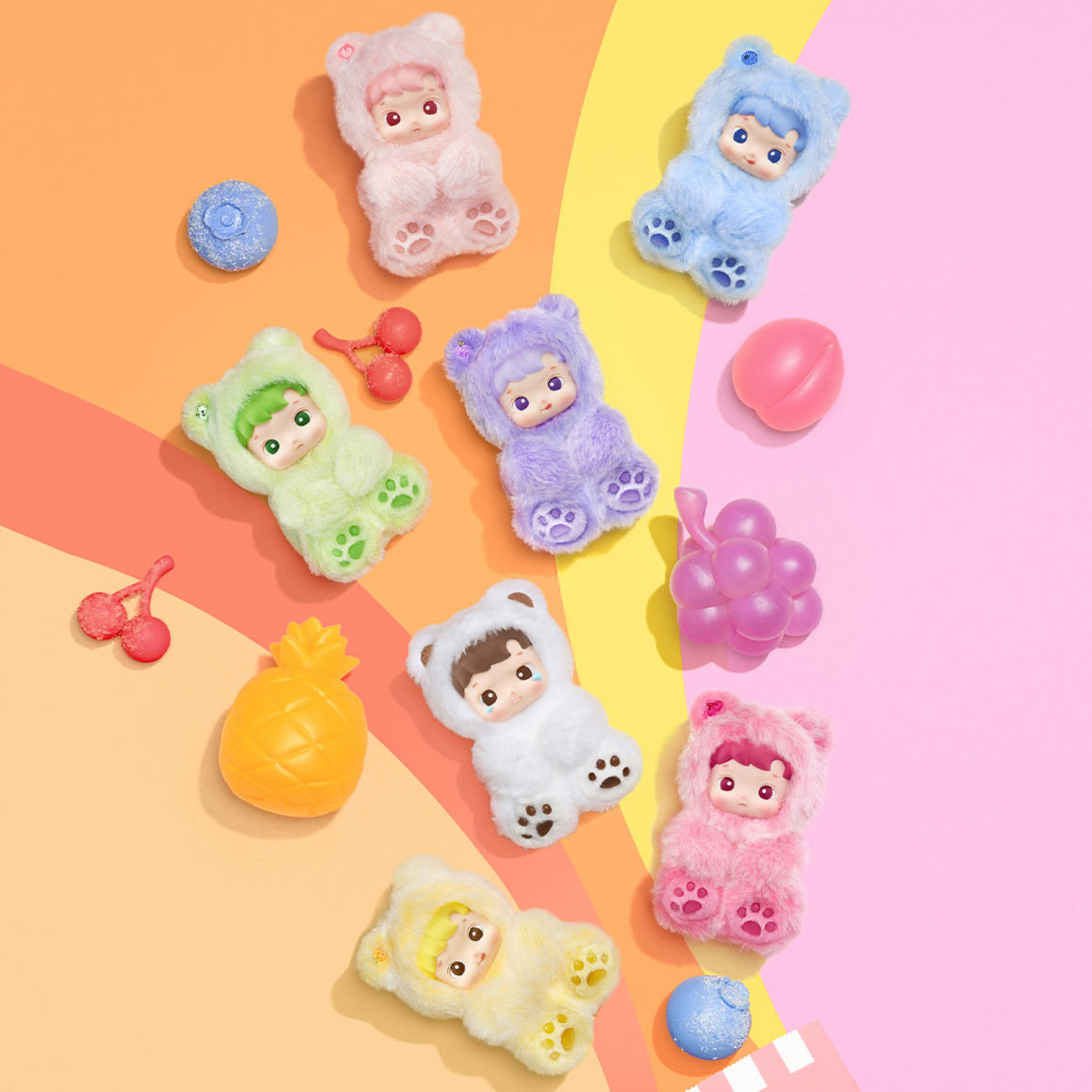 In Stock] POPMART HACIPUPU Gummy Bear Series-Vinyl Plush