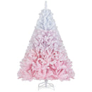 2025 New Artificial Christmas Tree with Folding Metal Stand and 456 Branch Tips