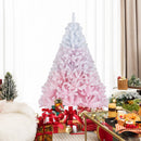 2025 New Artificial Christmas Tree with Folding Metal Stand and 456 Branch Tips