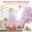 2025 New Artificial Christmas Tree with Folding Metal Stand and 456 Branch Tips