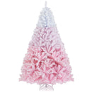 2025 New Artificial Christmas Tree with Folding Metal Stand and 456 Branch Tips