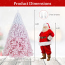 2025 New Artificial Christmas Tree with Folding Metal Stand and 456 Branch Tips