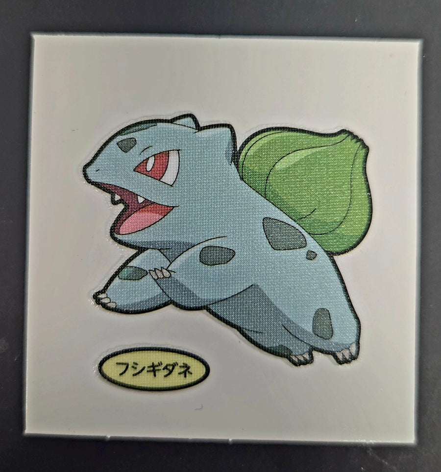 Pokemon Bread Seal Deco Character Sticker - Bulbasaur
