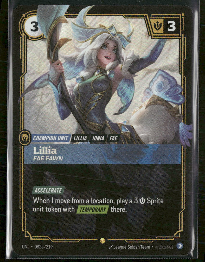 Lillia - Fae Fawn #082a/219 - Riftbound Unleashed