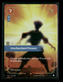 Unchecked Power #123/298 Rare - Riftbound Origins