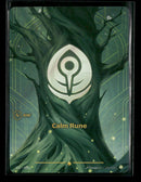 Calm Rune #R02a Foil Showcase - Riftbound Spiritforged