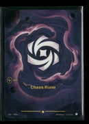 Chaos Rune #R05b Foil Showcase - Riftbound Spiritforged