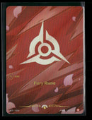 Fury Rune #R01b Foil Showcase - Riftbound Spiritforged