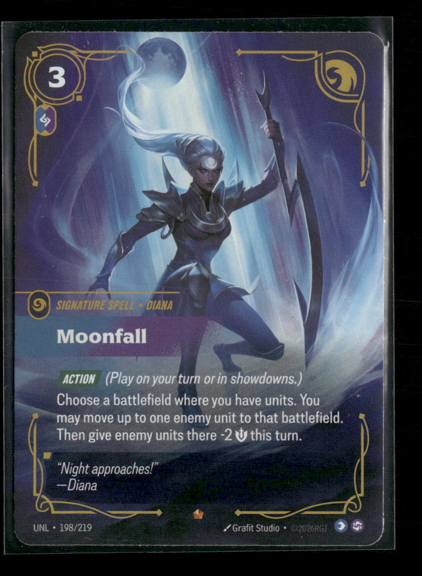 Moonfall #198/219 Foil Epic - Riftbound Unleashed