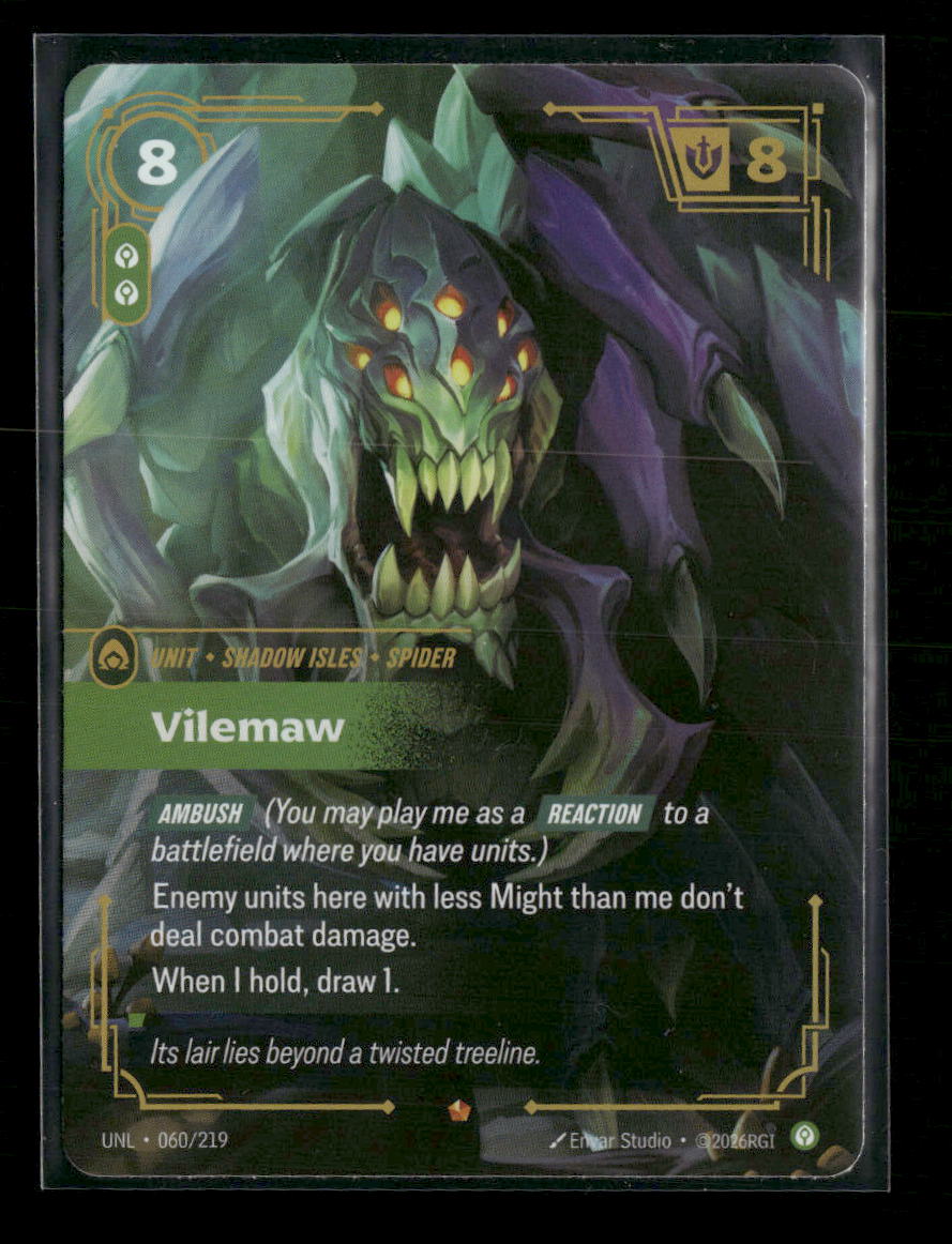 Vilemaw #060/219 Foil Epic - Riftbound Unleashed