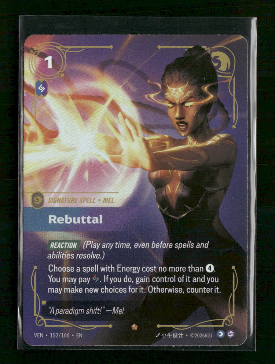 Rebuttal #152/166 Foil Epic - Riftbound Vendetta