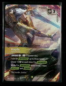 Kayle - Justified (Overnumbered) #185/166 Foil Showcase - Riftbound Vendetta