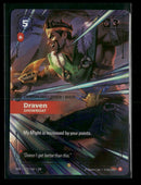 Draven - Showboat (Overnumbered) #172/166 Foil Showcase - Riftbound Vendetta