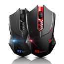 Silent Luminous Wireless Mouse - Power-Saving
