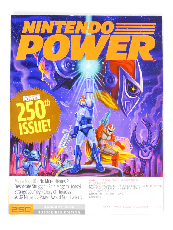 Nintendo Power January 2010 Volume 250 [Subscriber Edition] (Books)