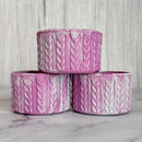 Laura’s Pretty Purple REMIX MACRAME Tumbler Boot