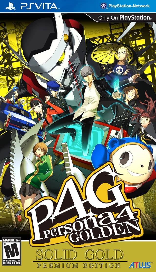 Persona 4 Golden Solid Gold Premium Edition (Playstation Vita)