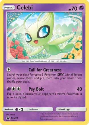 Celebi SM224/248 - SM Promos Holofoil