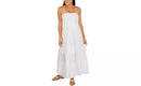 Womens Solid Smocked Tube Top Dress, Choose Sz/Color