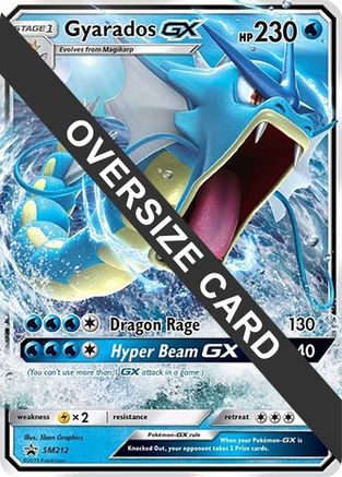 Gyarados GX (SM Black Star Promo) SM212 - Jumbo Cards Holofoil