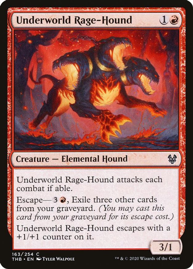 Underworld Rage-Hound | 163 | Theros Beyond Death