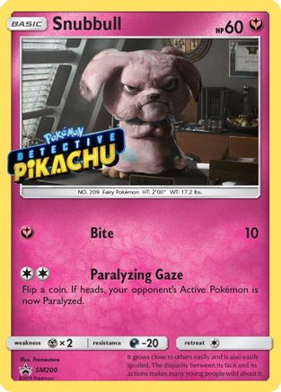 Snubbull SM200 - SM Promos - Holofoil
