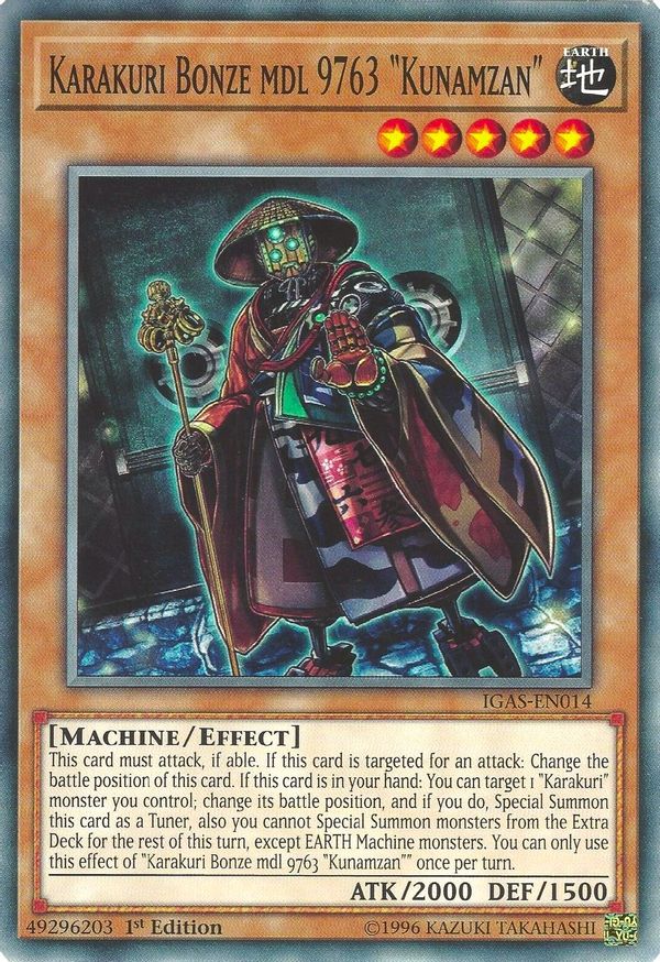 Karakuri Bonze mdl 9763 