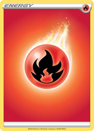 FireEnergy  - SWSH01 Sword & Shield Base Set