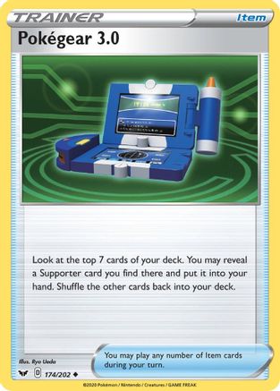 Pokegear .0 174/202 - SWSH01 Sword & Shield Base Set Reverse Holofoil