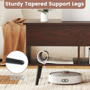 31.5 Inch Lift-Top Coffee Table with Hidden Storage and 2 Open Shelves