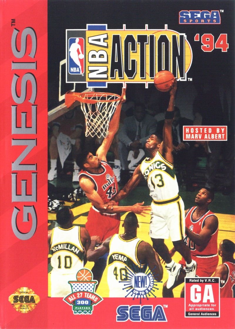 NBA Action 94 (Sega Genesis)